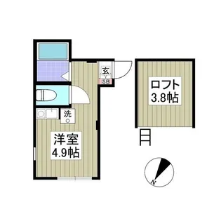 アーヴェル松見町【1階】の間取り