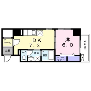 グランドモンド羽田【3階】の間取り