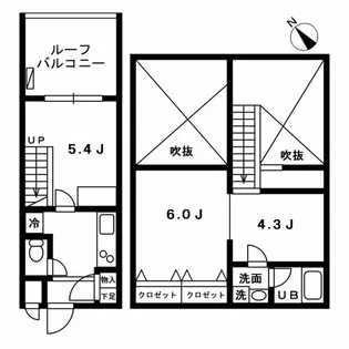 セントエルモ町田【4階】の間取り