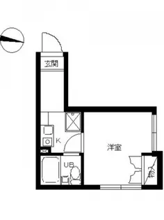 スカイコート武蔵小杉第5【107号室号室】の間取り