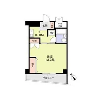 第2住吉ビル【5階】の間取り