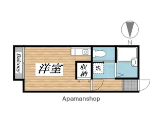 コンフォート緑が丘【105号室】の間取り