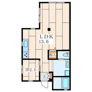 FERMIER湘南台【1階】の間取り