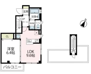 TSブルク【502号室号室】の間取り