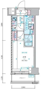 ジェノヴィア阪東橋スカイガーデン【2階】の間取り