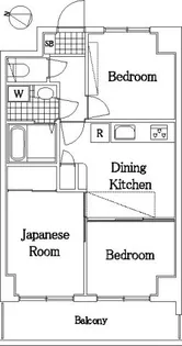 日神パレステージ西横浜【10階】の間取り