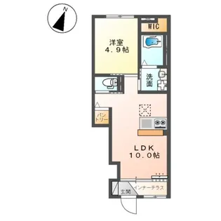 RUBELUSO(ルベルソ)【1階】の間取り