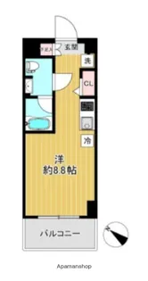 クラリッサ新川崎【7階】の間取り