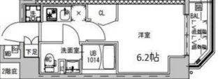 SーRESIDENCE横浜大通り公園【8階】の間取り