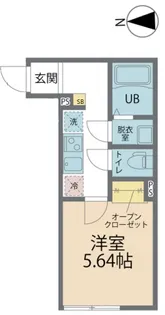ポーラスター南橋本Ⅱ【304号室号室】の間取り