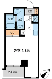 JMFレジデンス新横浜【8階】の間取り