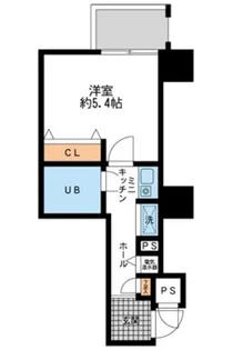 ダイヤモンドタワー鶴見【10階】の間取り