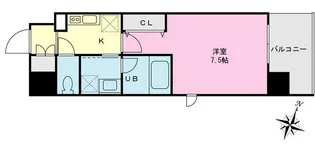 URBAN LINK大森海岸【6階】の間取り