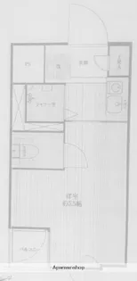 スカイコート西谷【3階】の間取り