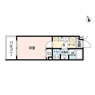 プレール・ドゥーク横浜杉田【2階】の間取り