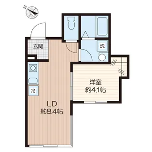 ルガノ【2階】の間取り