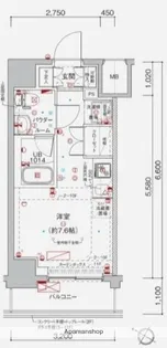 神奈川県横浜市南区真金町2丁目【マンション】の間取り