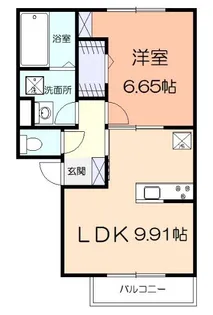 ECXIA Ⅱ【2階】の間取り