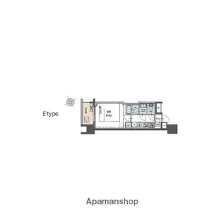 ラグゼナ磯子【10階】の間取り