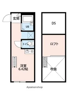 プランドール西鶴間【2階】の間取り