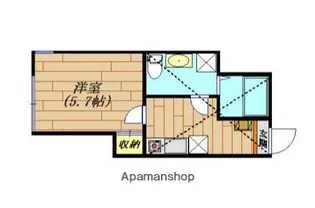 ウィンレックス横須賀【1階】の間取り