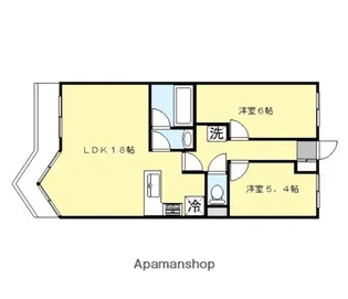 神奈川県横浜市磯子区洋光台4丁目【マンション】の間取り