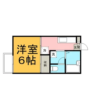 サンクレストせど【1階】の間取り