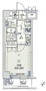 ヴェルステージ町田駅前【6階】の間取り