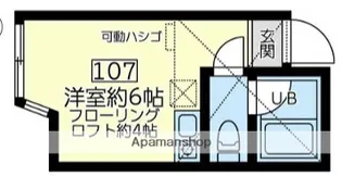 ユナイト保土ヶ谷サンターナ・デ・リベロ【1階】の間取り