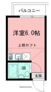 オリーブ弘明寺【2階】の間取り