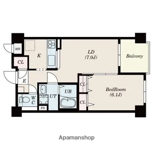 カーサヴェルデ【2階】の間取り