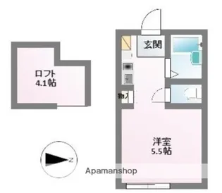 ルミエールコートⅡ【1階】の間取り