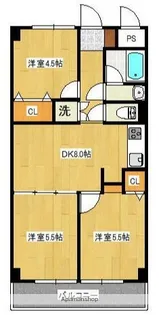 藤和平塚コープ【11階】の間取り