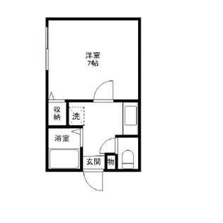 アルカディアハイツ【2階】の間取り