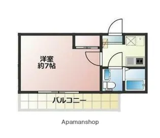 プロシード追浜【3階】の間取り