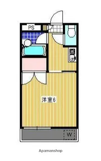 三栄ハイツⅡ【3階】の間取り