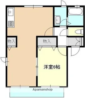 スカイヒルズ【1階】の間取り