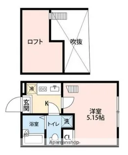 ラルク上永谷【1階】の間取り
