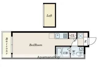 湘南レジデンス【3階】の間取り