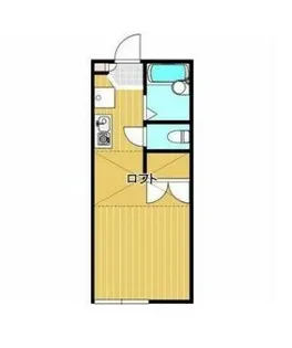 リュエル高倉【1階】の間取り