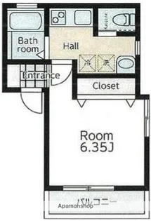 オーシャンテラス鎌倉【1階】の間取り