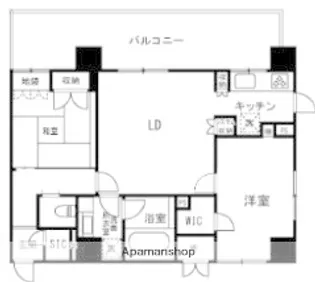 アンビシオン【6階】の間取り