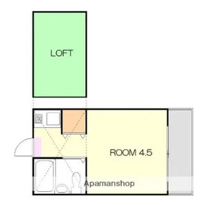 ロイヤルコーポ白根【2階】の間取り