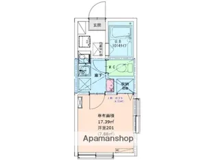 IXIA梶ヶ谷【2階】の間取り