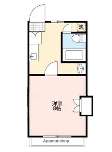 アビタント玉川学園【1階】の間取り