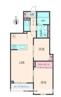 BELLE LEAD 大倉山【2階】の間取り