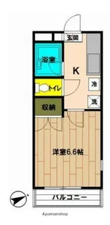 ラ・メール【2階】の間取り