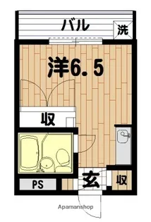 ユースフル南林間【4階】の間取り