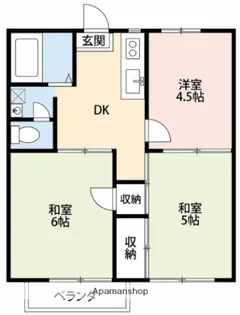 ハイツファイン【2階】の間取り