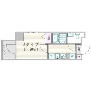 ザ・プレシャス武蔵小杉【5階】の間取り